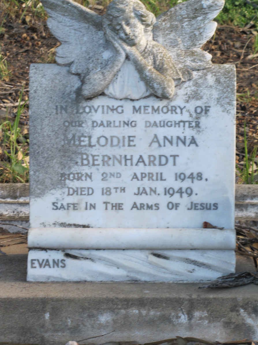 BERNHARDT Melodie Anna 1948-1949