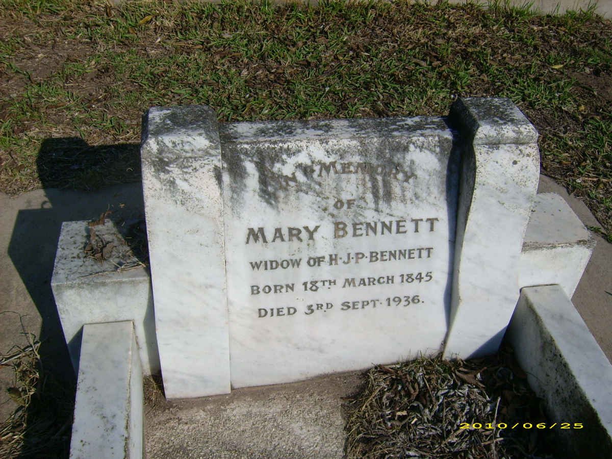 BENNETT Mary 1845-1936
