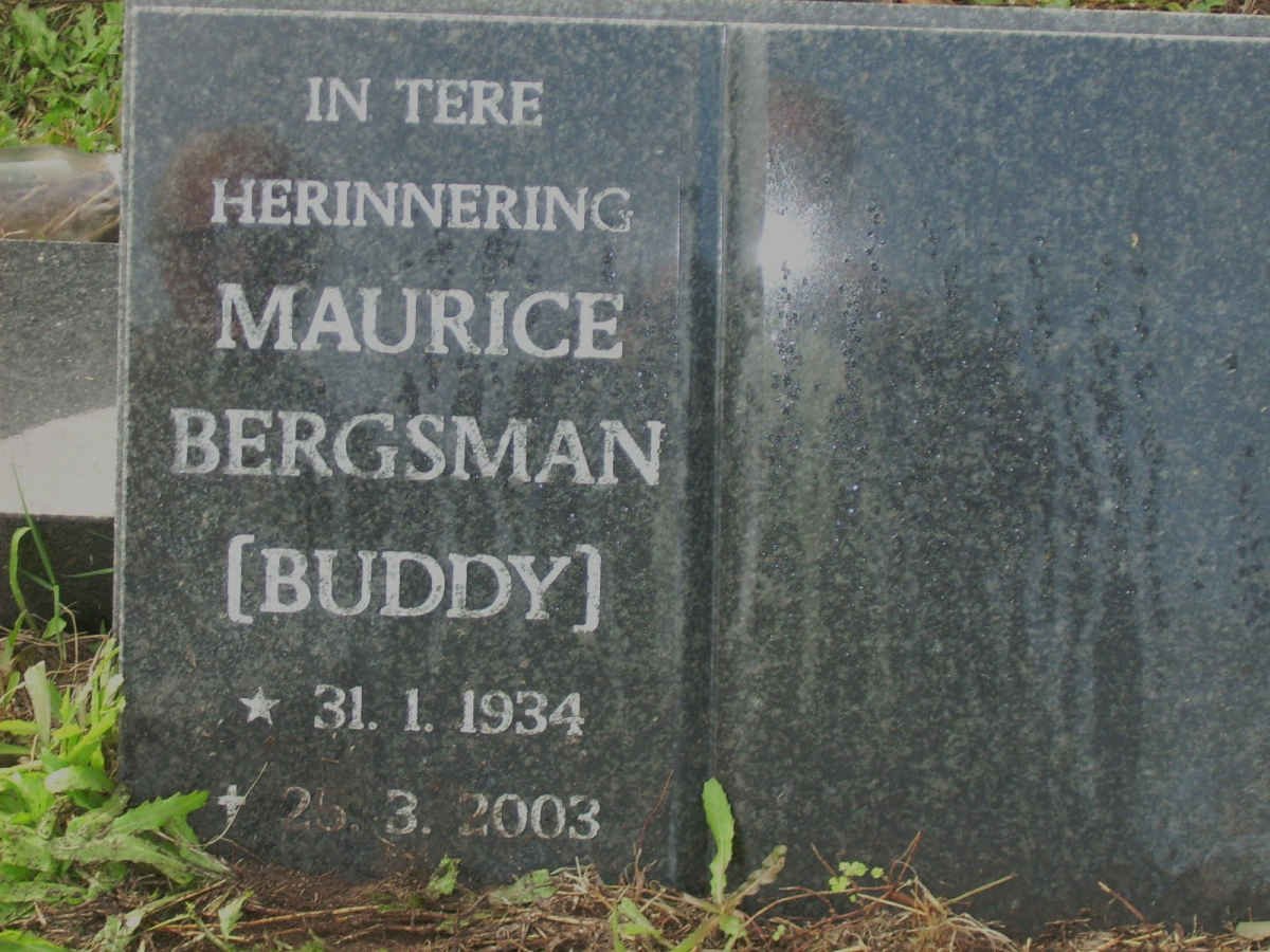 BERGSMAN Maurice 1934-2003