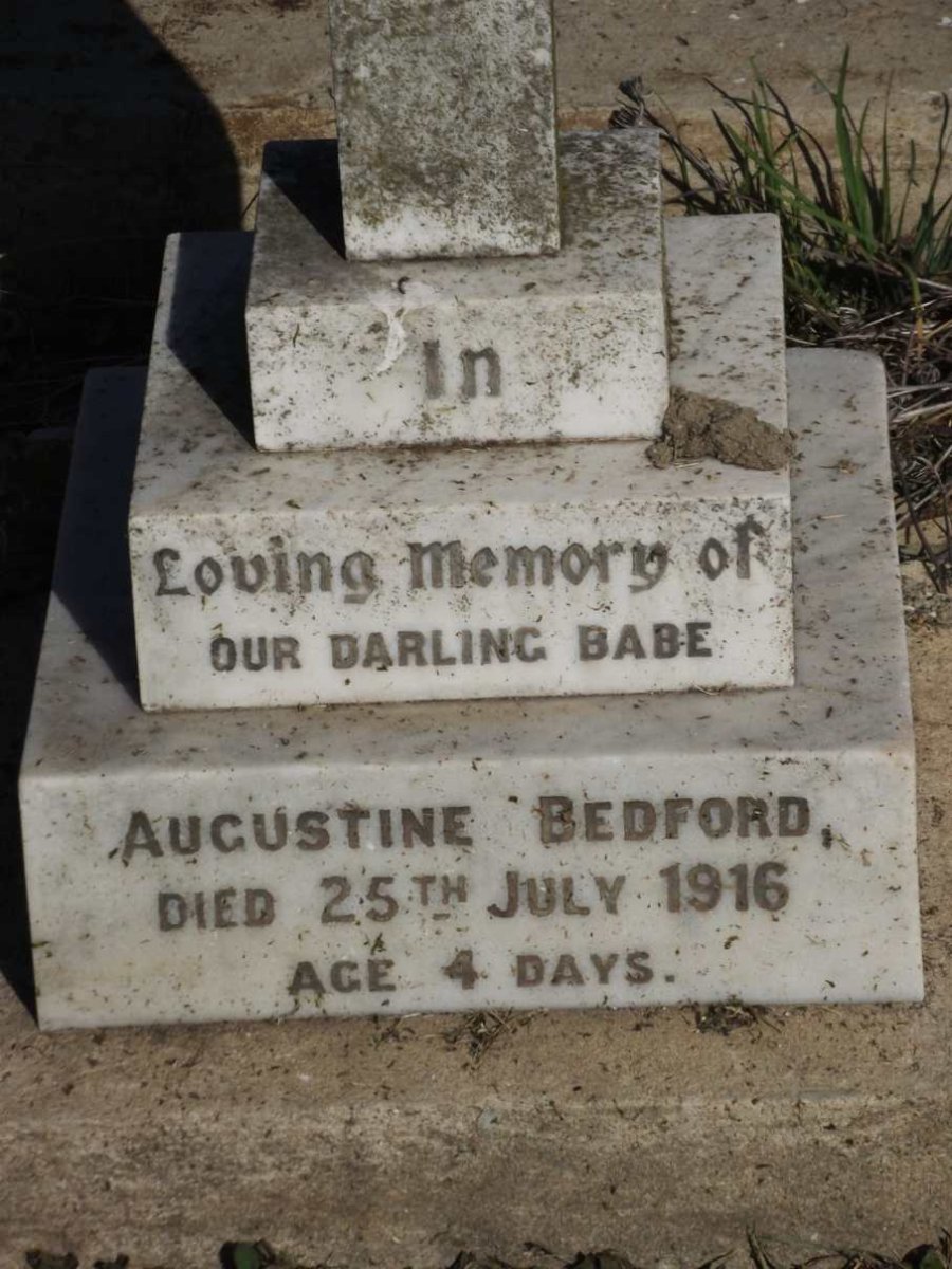 BEDFORD Augustine -1916