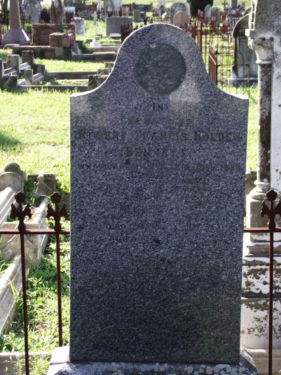 BENNETT Robert Frances Holden 1853-1894