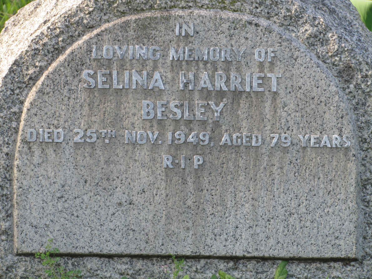 BESLEY Selina Harriet -1949