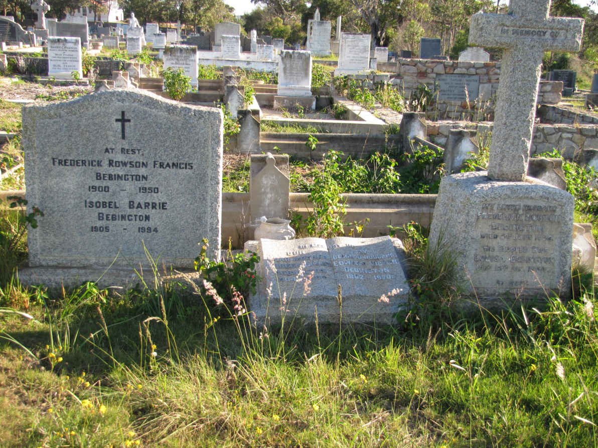 BEBINGTON Grave