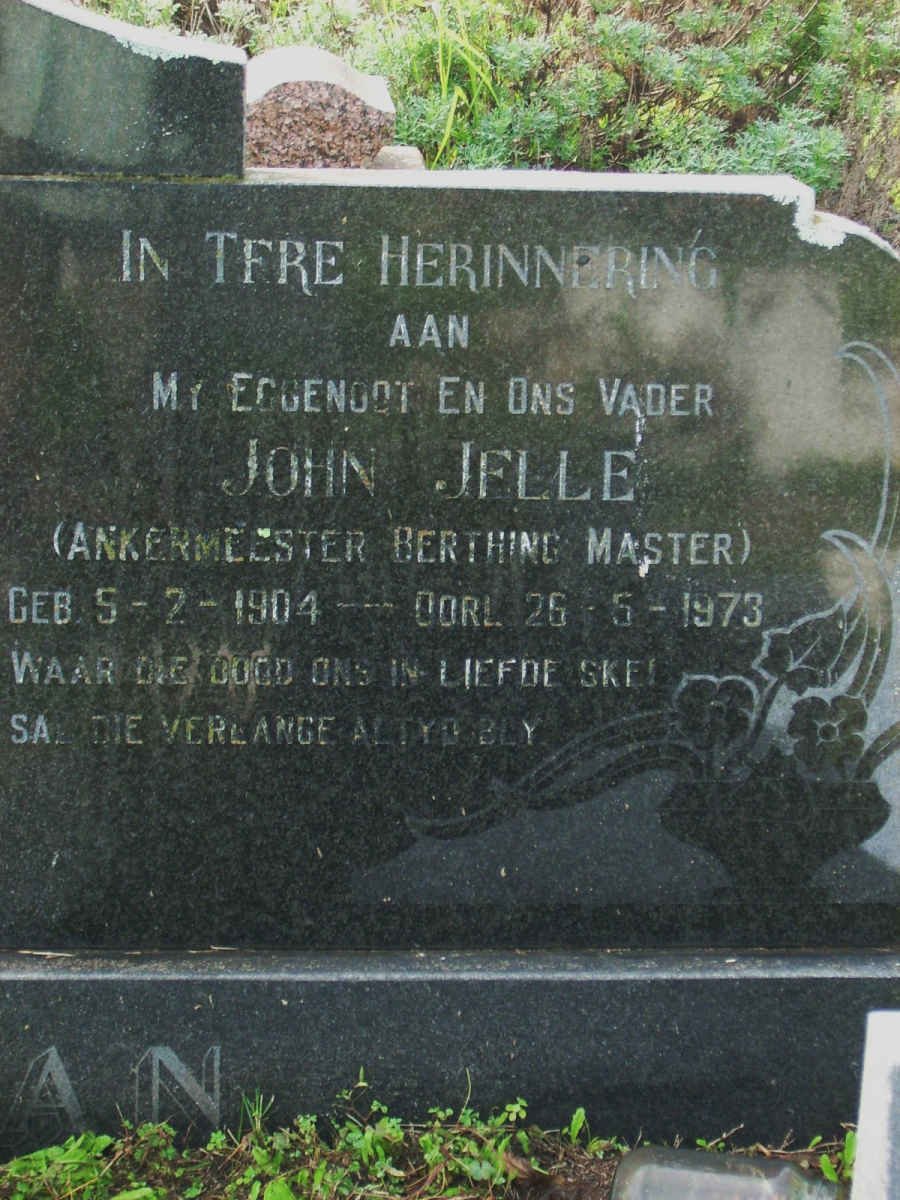 BERGSMAN John Jelle 1904-1973