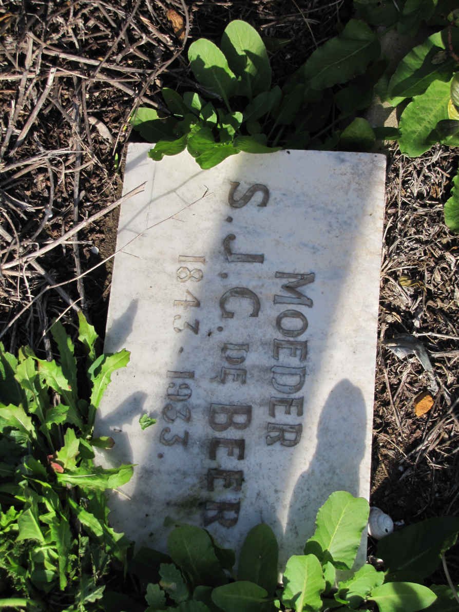 BEER S.J.G., de 1843-1933