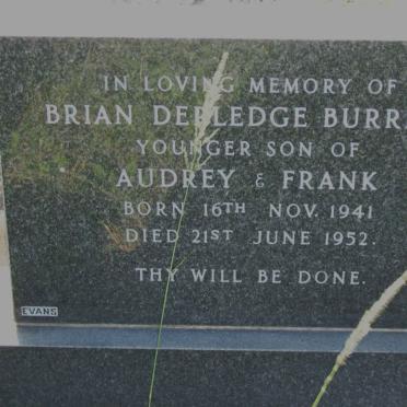 BURRELL Brian Depledge 1941-1952