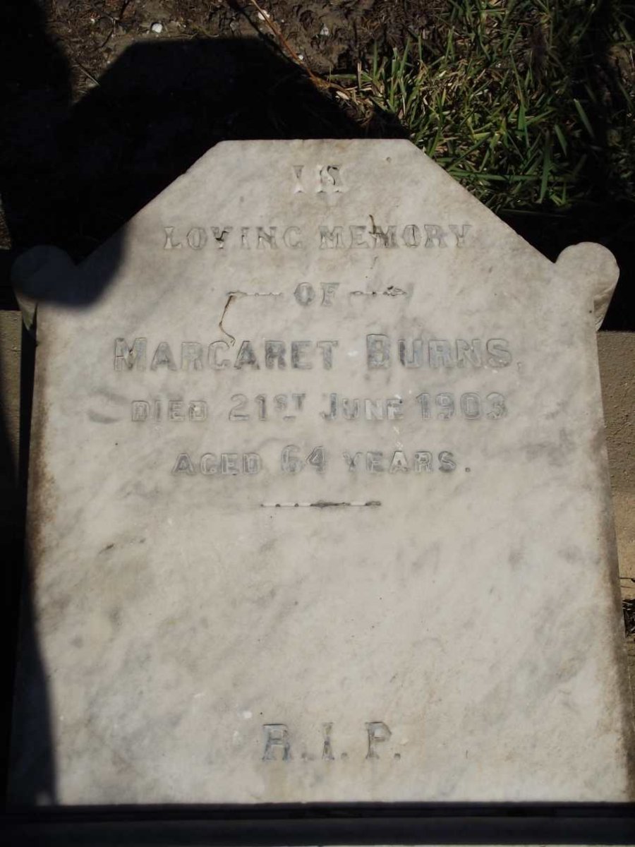 BURNS Margaret -1903