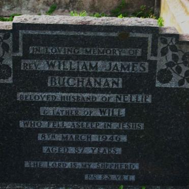 BUCHANAN William James -1946