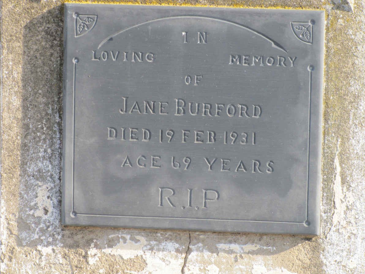 BURFORD Jane -1931