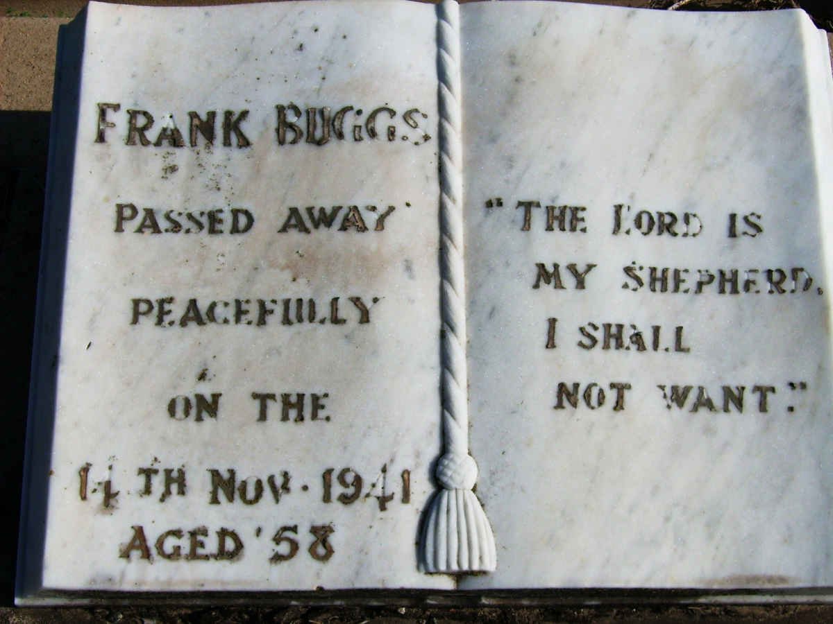 BUGGS Frank -1941