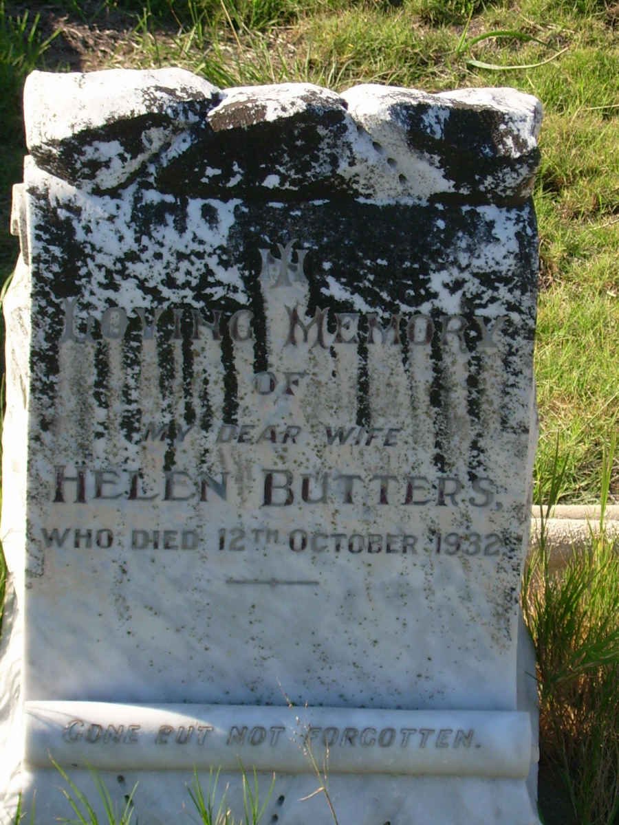BUTTERS Helen -1932