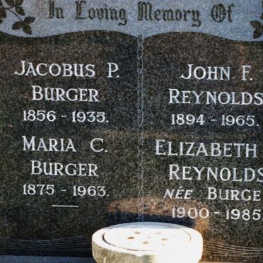 BURGER :: REYNOLDS