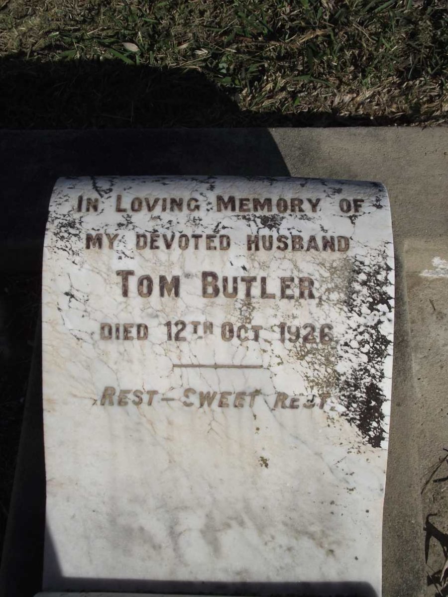 BUTLER Tom -1926