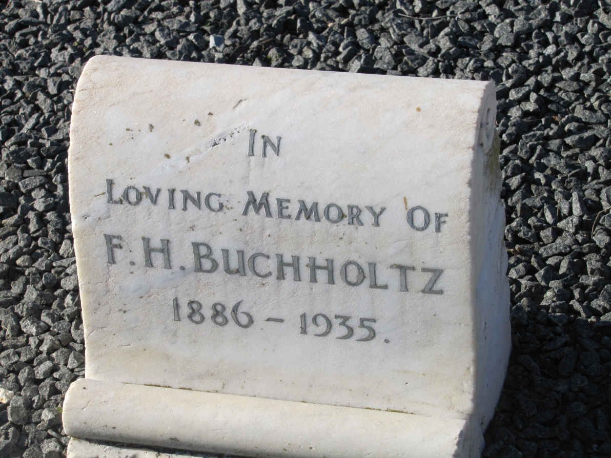 BUCHHOLTZ F.H. 1886-1935