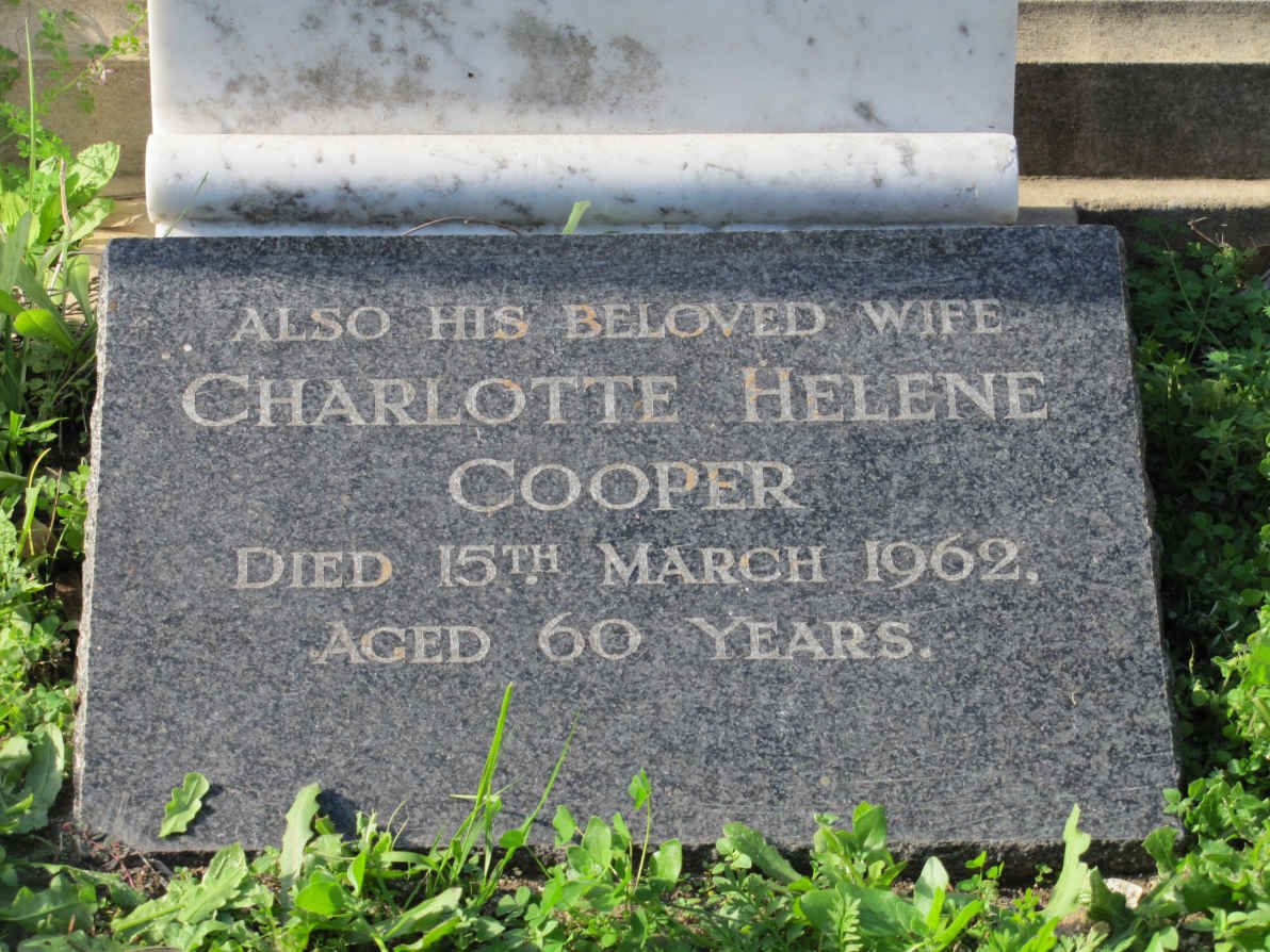 COOPER Charlotte Helene -1962