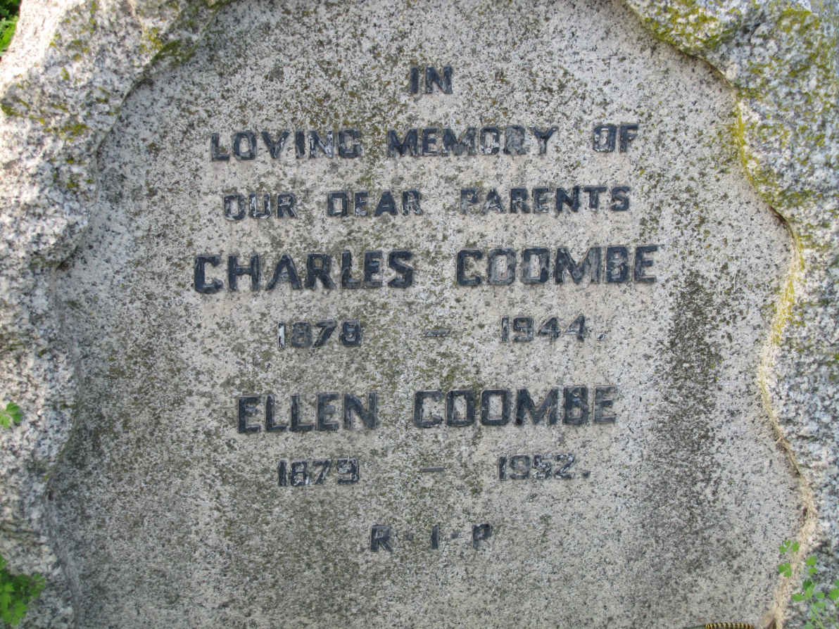 COOMBE Charles 1878-1944 &amp; Ellen 1879-1952
