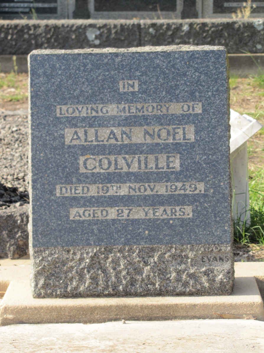 COLVILLE Allan Noel -1949