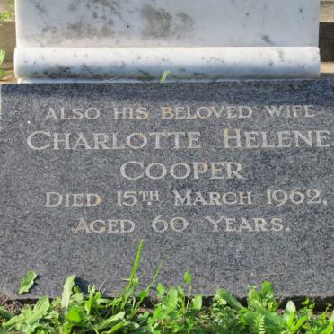 COOPER Charlotte Helene -1962