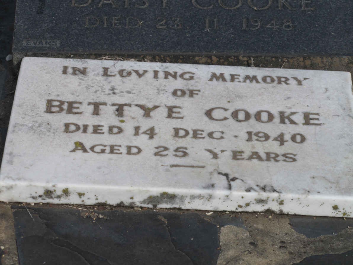 COOKE Bettye -1940