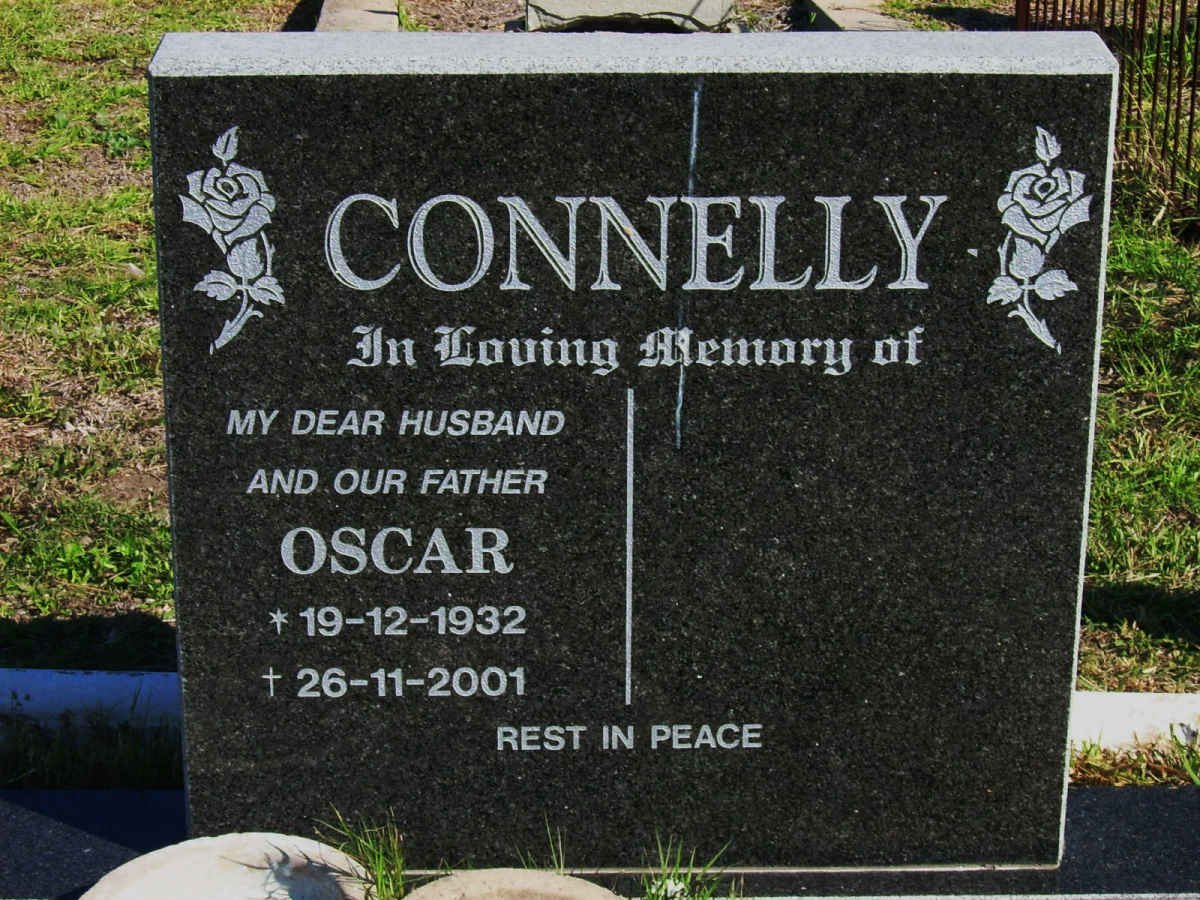 CONNELLY Oscar 1932-2001