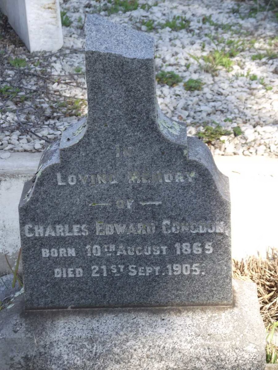 CONGDON Charles Edward 1865-1905