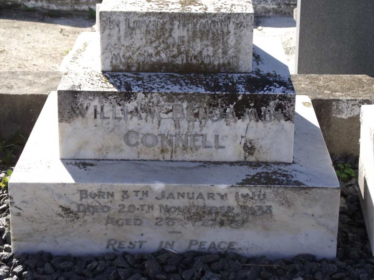 CONNELL William Benjamin 1910-1938