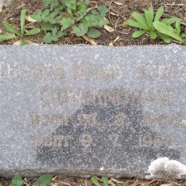 CUNNINGHAM Thomas Henry Stewart 1905-1956
