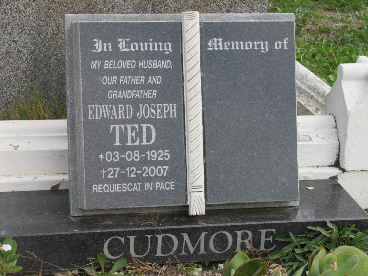CUDMORE Edward Joseph 1925-2007