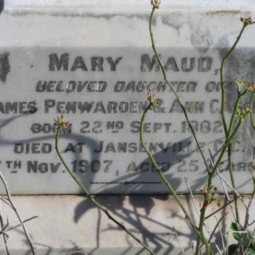 CASELY Mary Maud 1882-1907