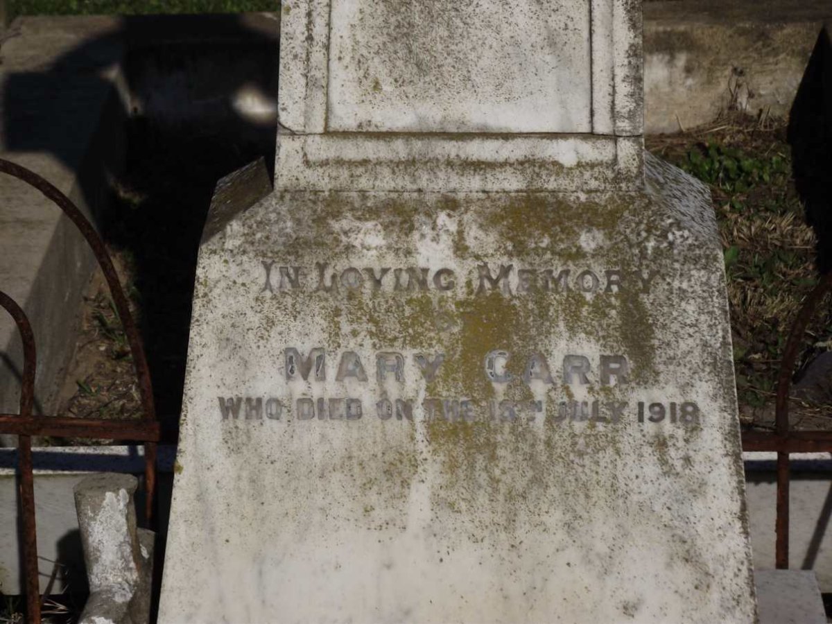 CARR Mary -1918