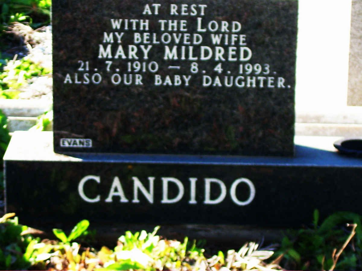 CANDIDO Mary Mildred 1910-1993