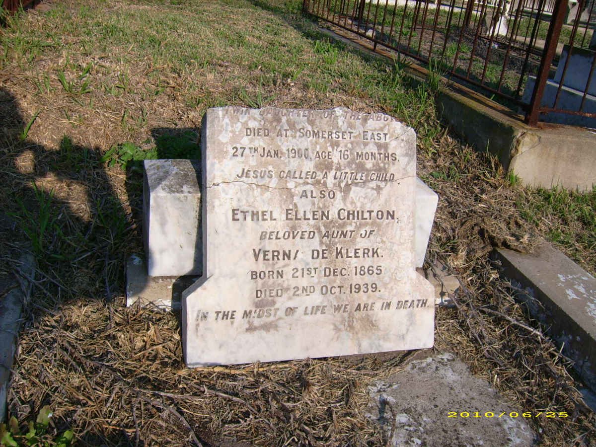 CHILTON Ethel Ellen 1865-1939