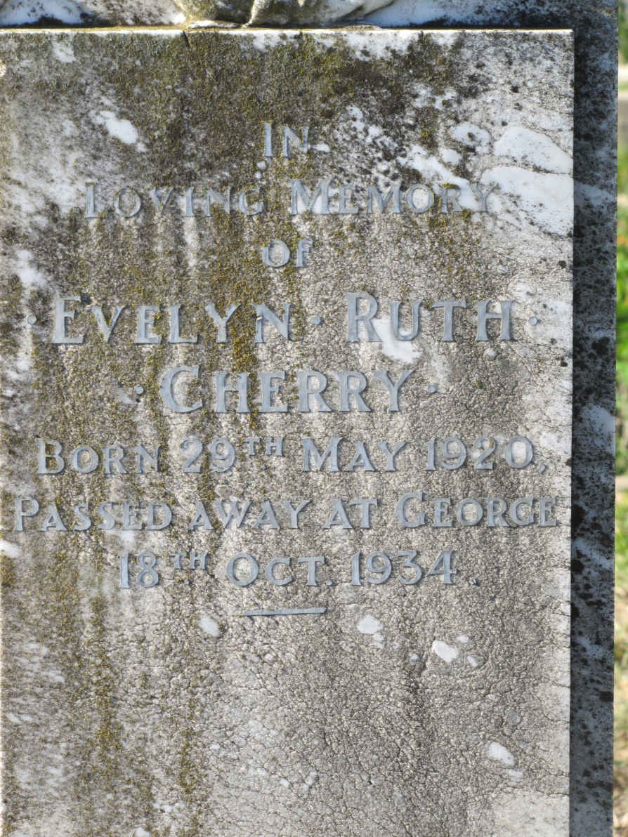 CHERRY Evelyn Ruth 1920-1934