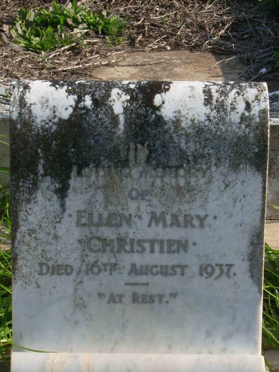 CHRISTIEN Ellen Mary -1937