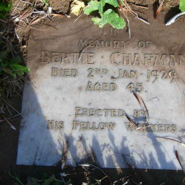 CHAPMAN Bertie -1929