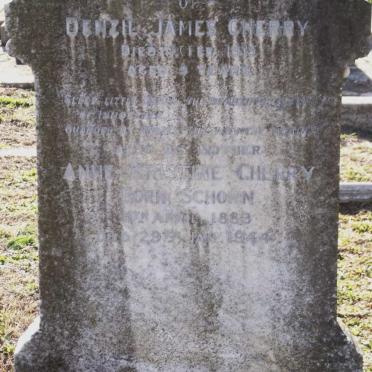 CHERRY Denzil James -1915 &amp; Anne Kristine 1883-1944