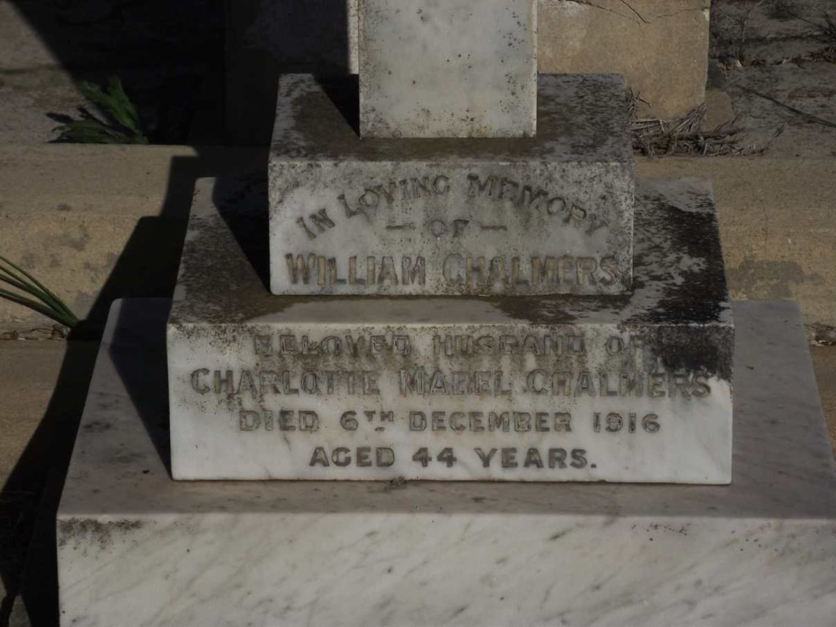 CHALMERS William -1916