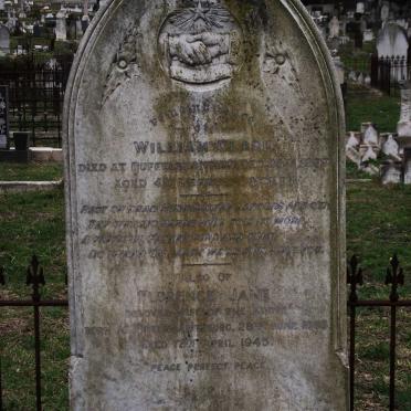 CLARK William -1899 &amp; Florence Jane 1865-1945