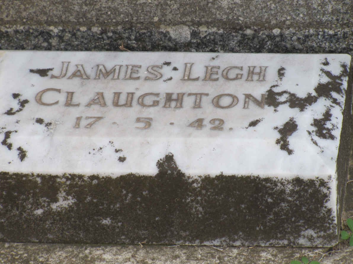 CLAUGHTON James Legh -1942