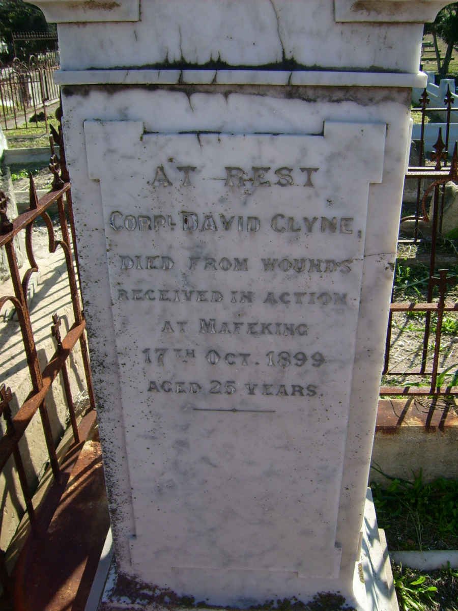 CLYNE David -1899