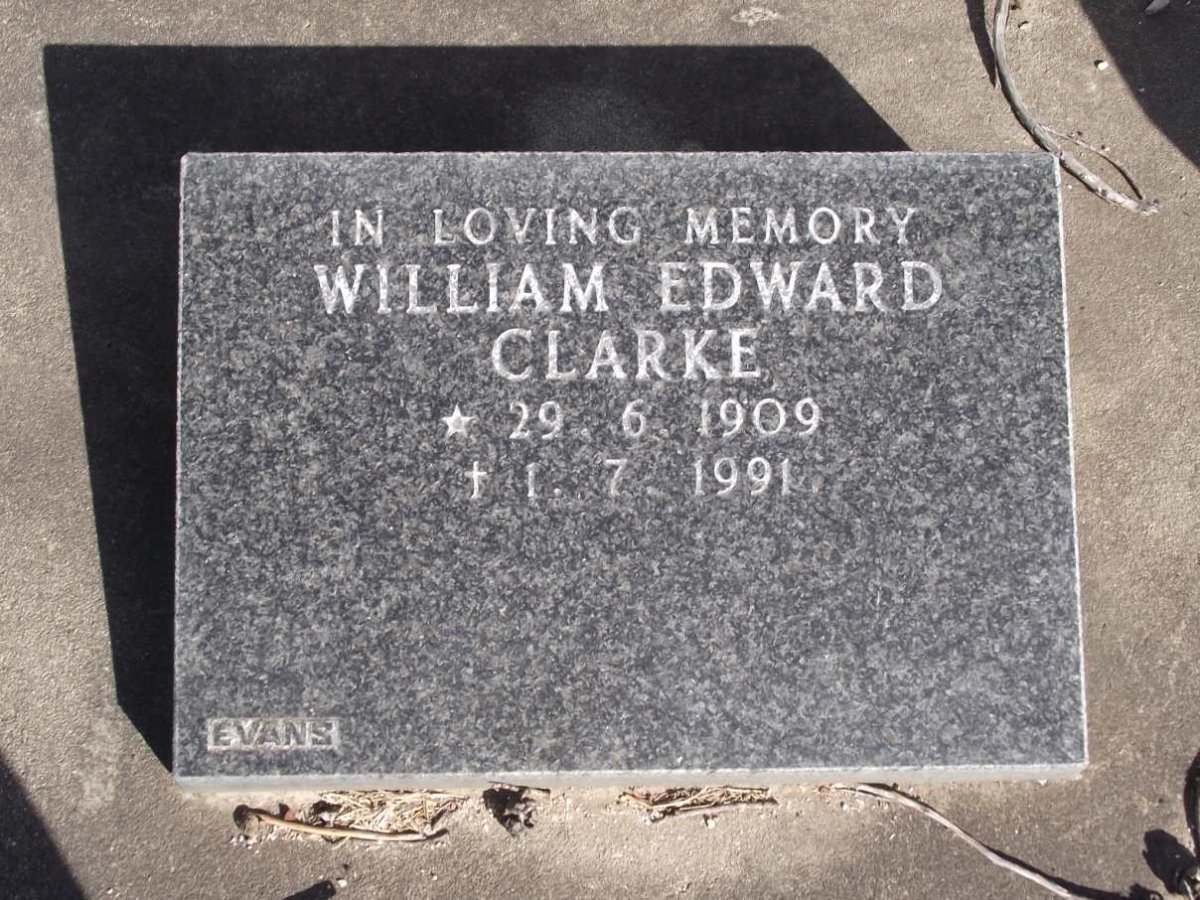 CLARKE William Edward 1909-1991