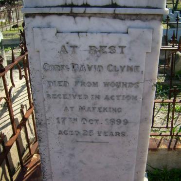 CLYNE David -1899