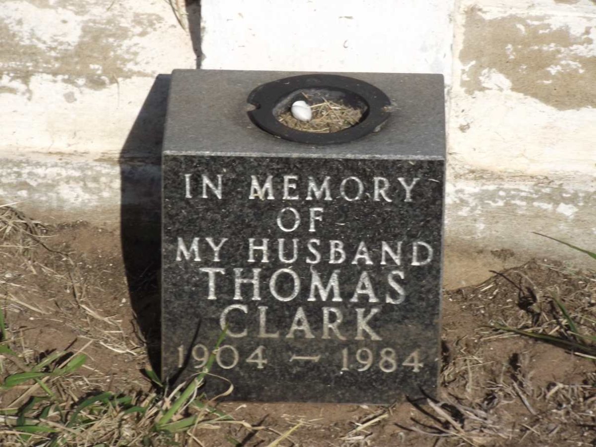 CLARK Thomas 1904-1984