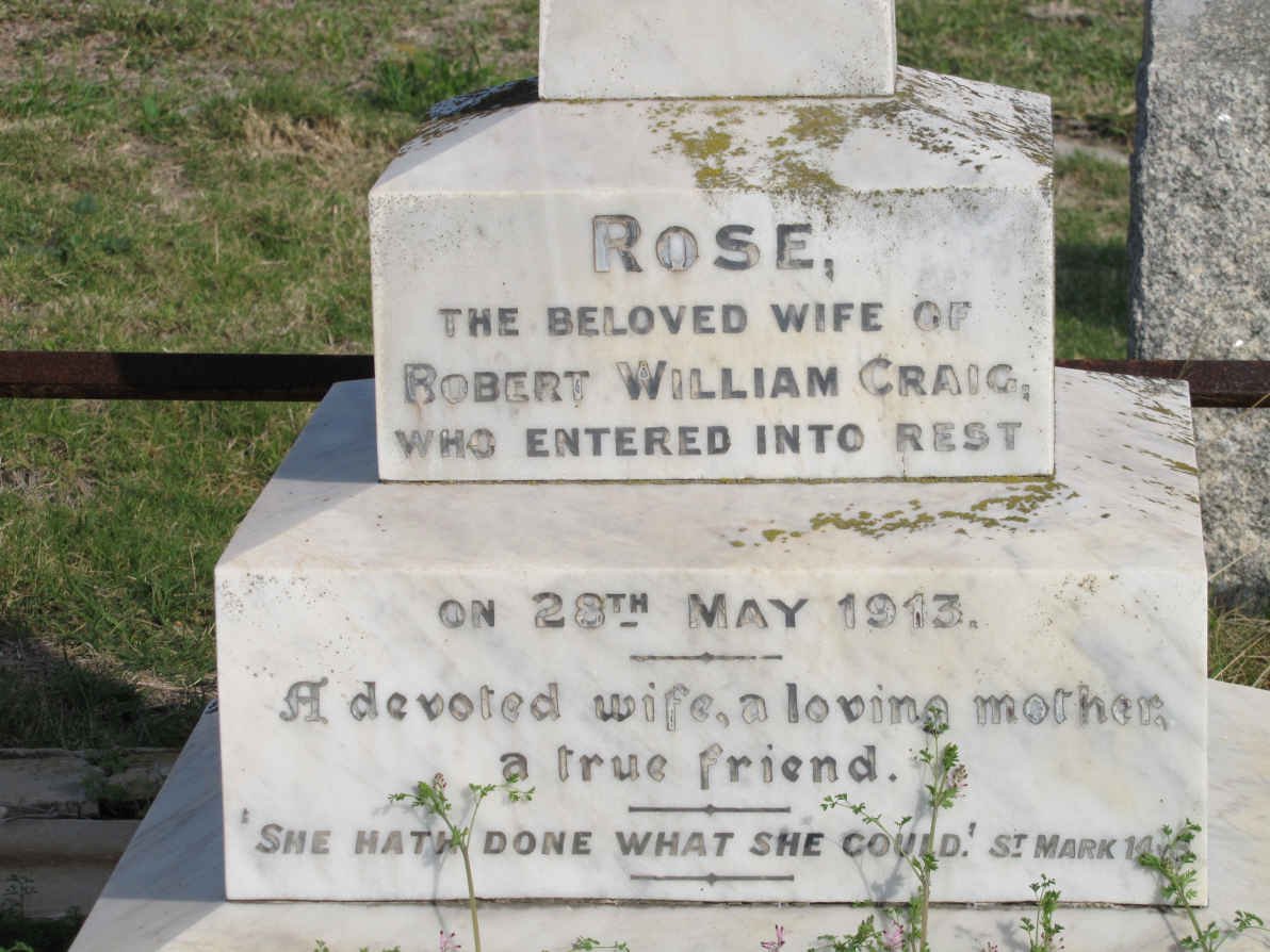 CRAIG Rose -1913