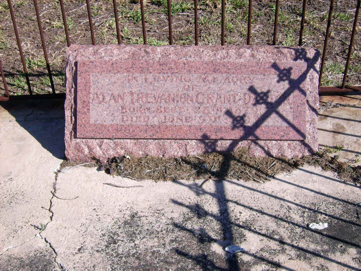 DALTON Alan Travanion, Grant 1879-