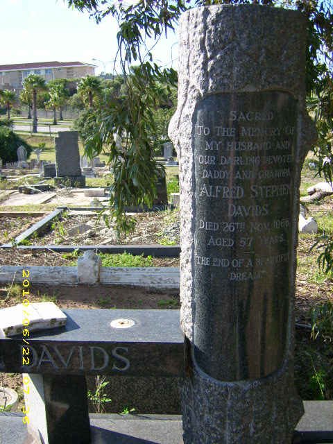 DAVIDS Alfred Stephen -1966