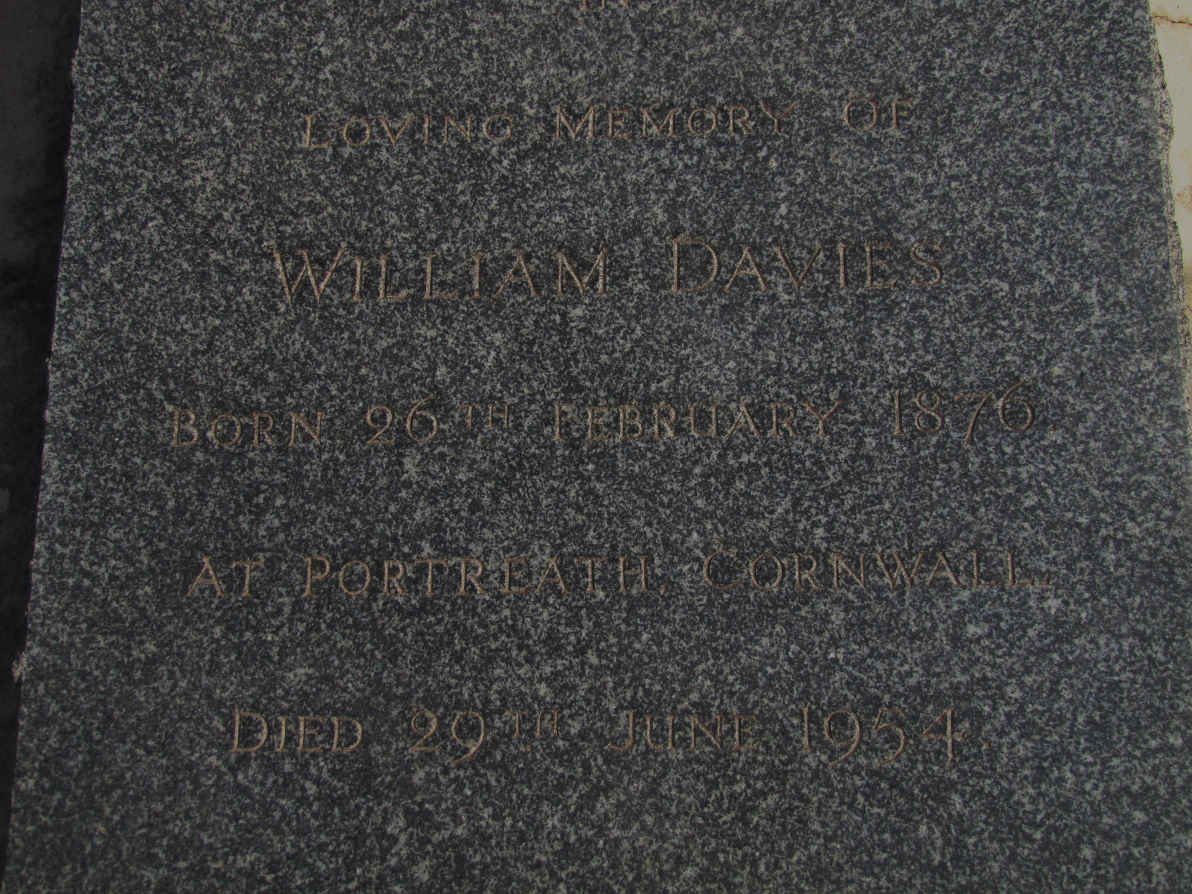DAVIES William 1876-1954