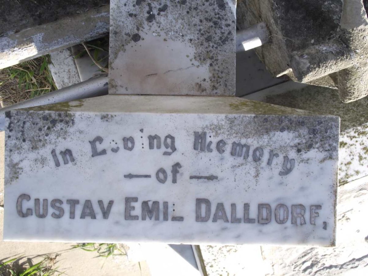 DALLDORF Gustav Emil 1880-1926