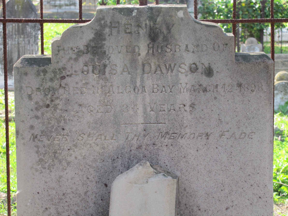 DAWSON Henry -1898