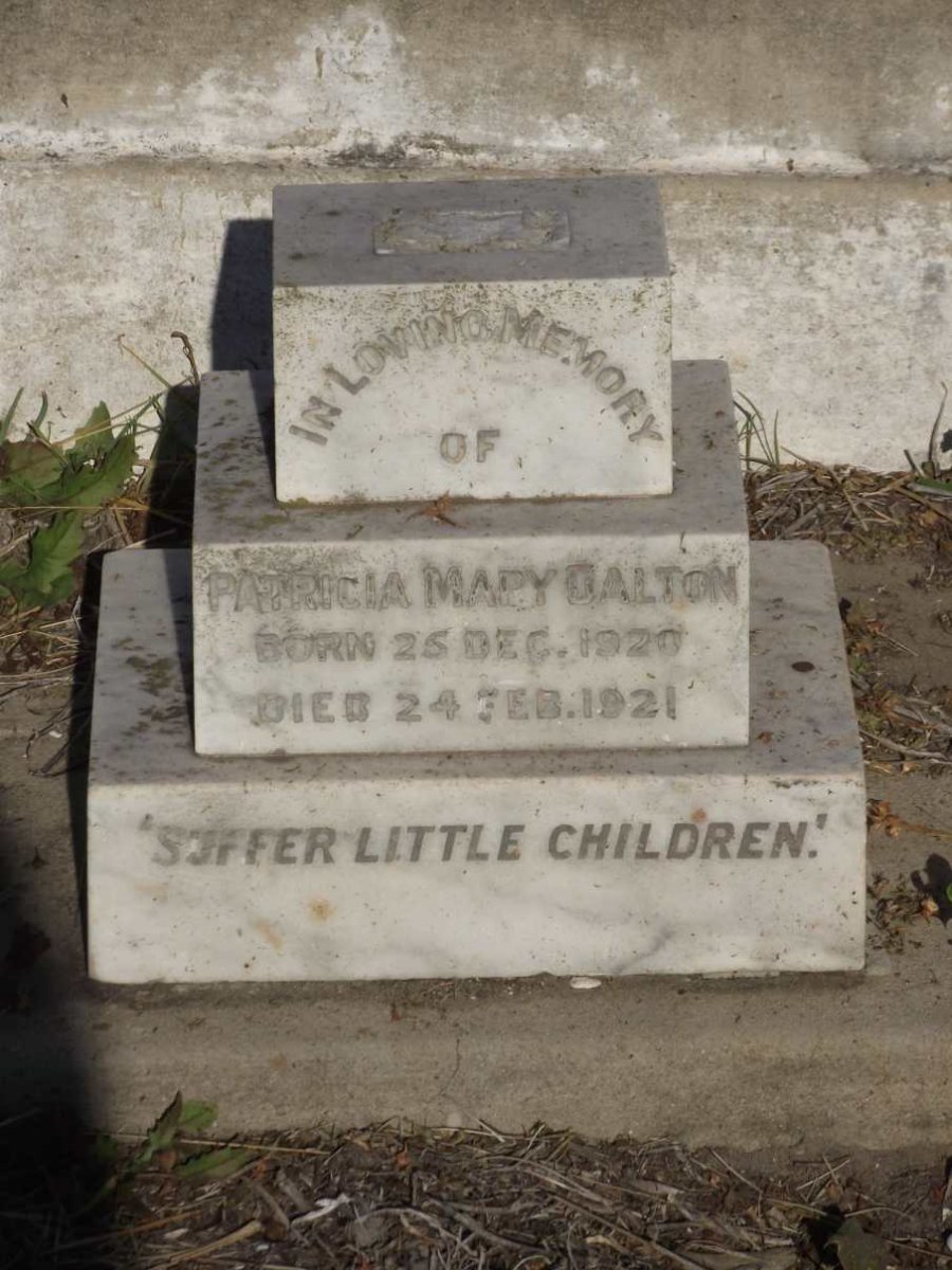 DALTON Patricia Mary 1920-1921